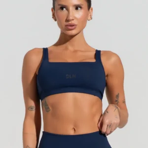 Top fitness feminino com alças largas